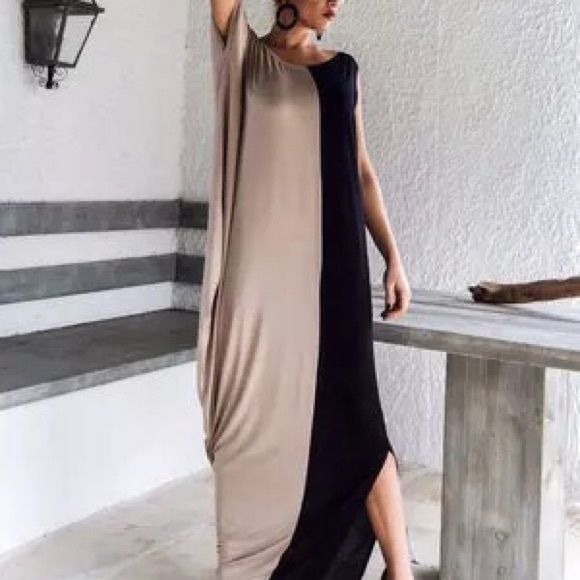 Open shoulder maxi DRC155 - Picture 2 of 4